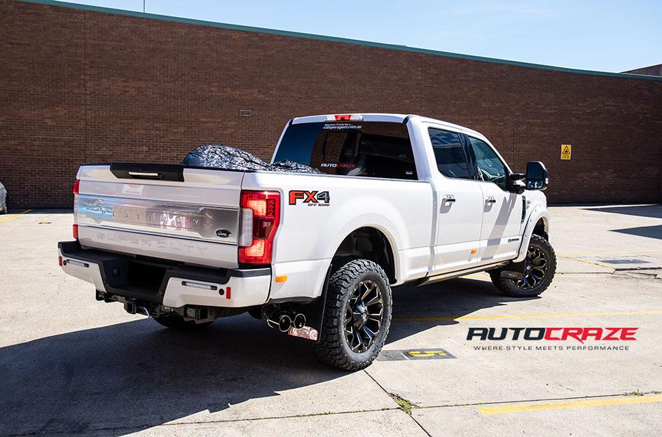 FORD F250 ASSAULT GLOSS BLACK MILLED ACCENTS